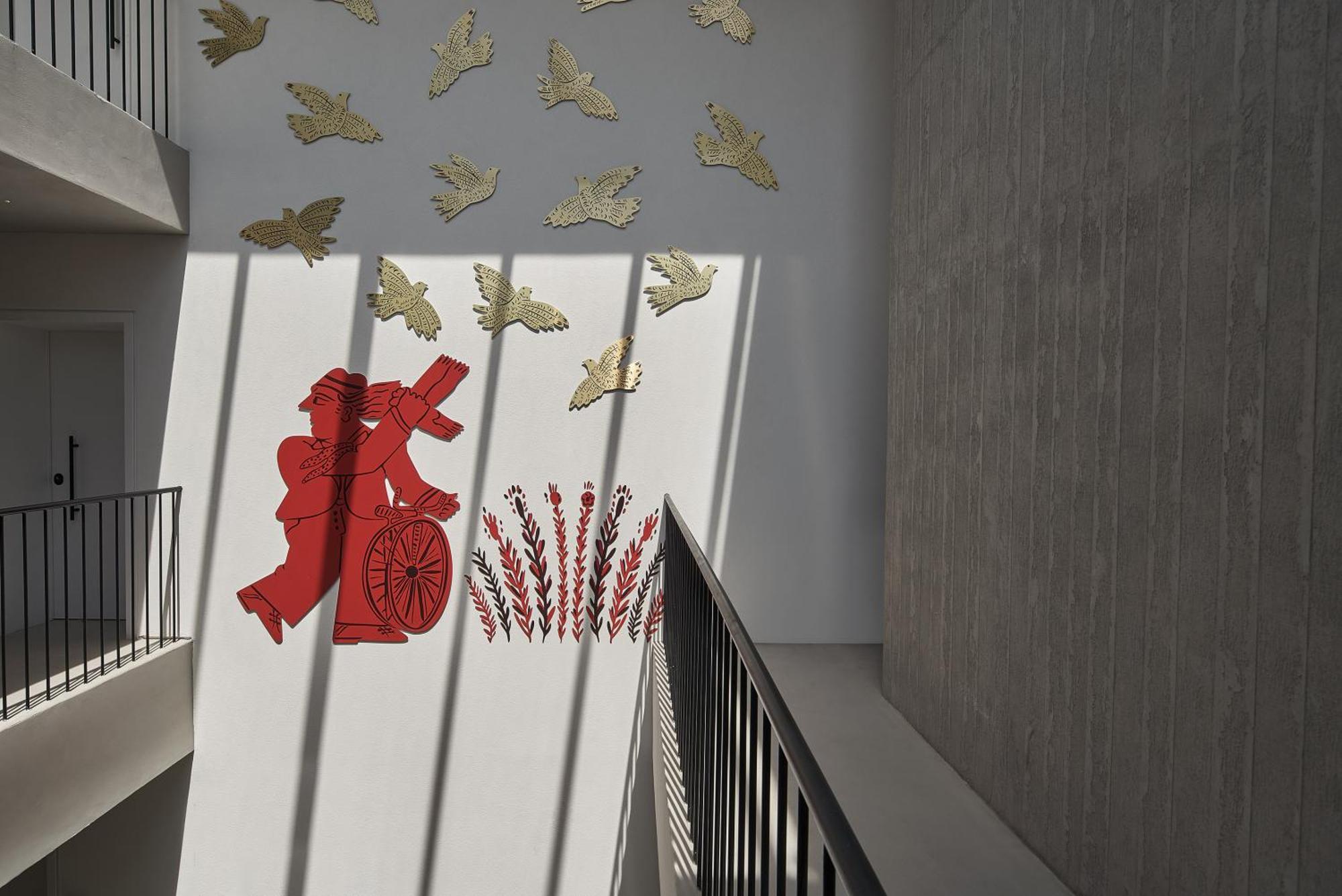 Hotel The Newel Psychiko Atenas Exterior foto The staircase