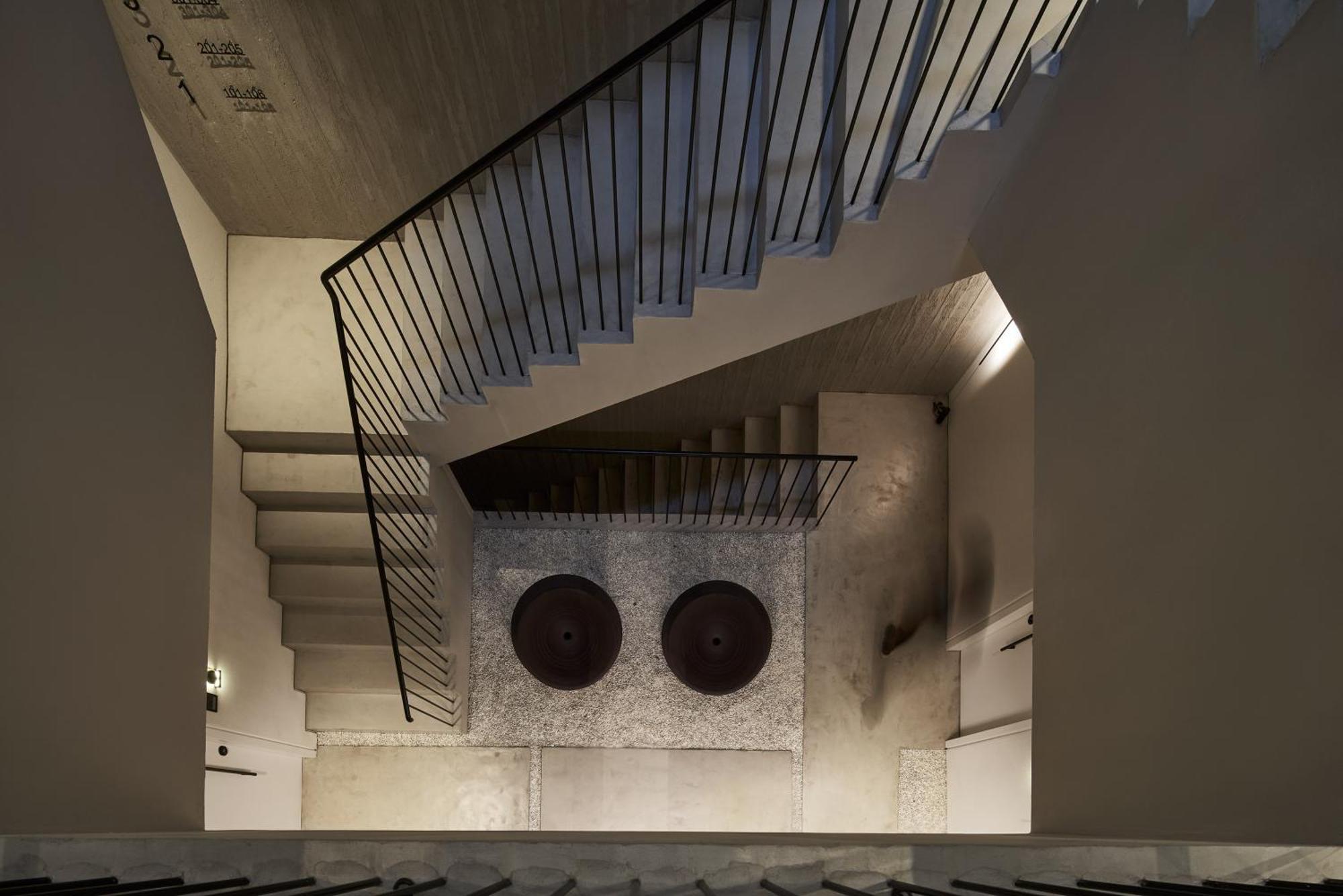 Hotel The Newel Psychiko Atenas Exterior foto The staircase