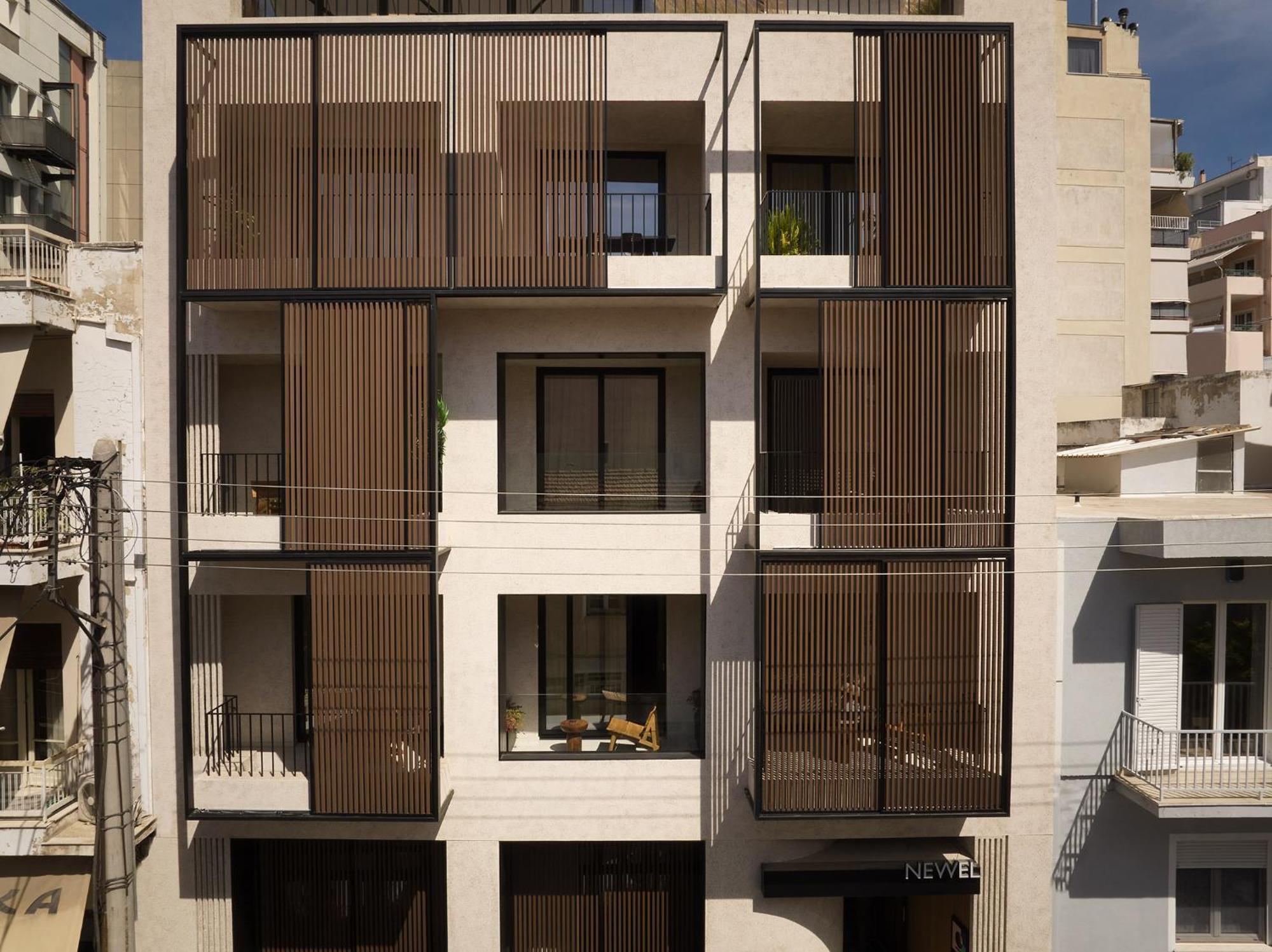 Hotel The Newel Psychiko Atenas Exterior foto Residential building in Athens